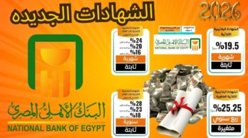 أعلى فوائد شهادات البنك الاهلي المصري 2025 بعائد ثابت.. استثمار مضمون